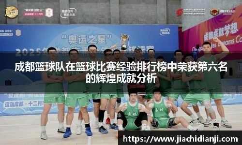 成都篮球队在篮球比赛经验排行榜中荣获第六名的辉煌成就分析